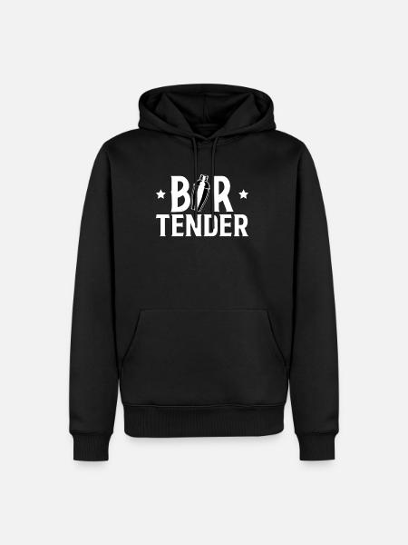 Bartender Shirt Gift - Men’s Premium Organic Hoodie - black
