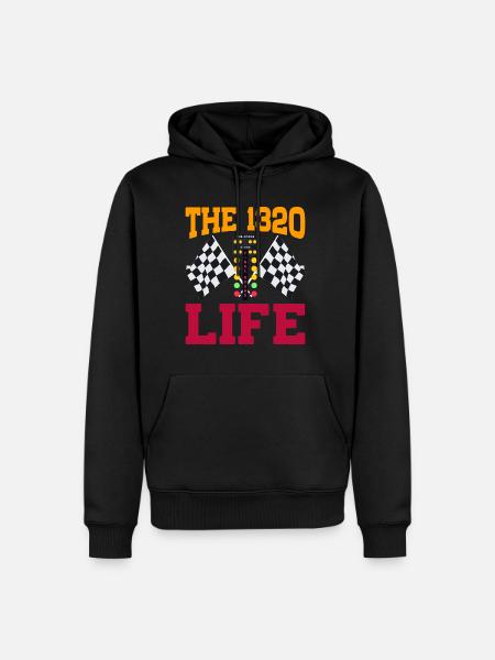 The 1320 Life 5 - Men’s Premium Organic Hoodie - black