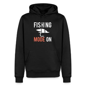 Crappie Fashion On Shirt Cadeau - Sweat à capuche Premium bio Homme - noir - Devant - Nico (187cm)