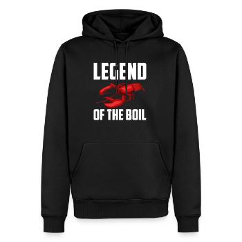 Legend Of The Boil Crawfish Shirt Gift - Men’s Premium Organic Hoodie - black - Front - Nico (187cm)