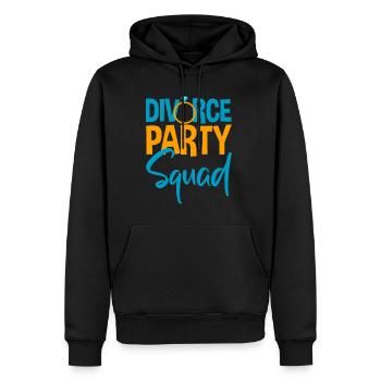 Divorce Party Squad 4 - Männer Premium Bio Hoodie - Schwarz - Vorne - Nico (187cm)