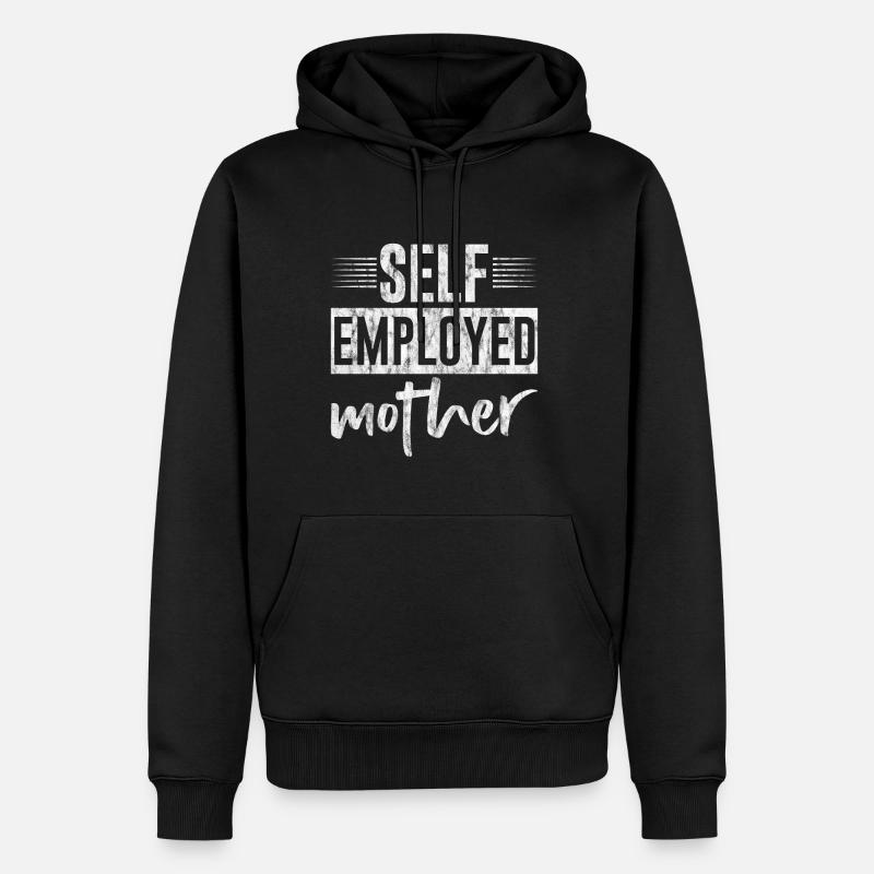 Self Employed Mother 3 - Männer Premium Bio Hoodie - Schwarz