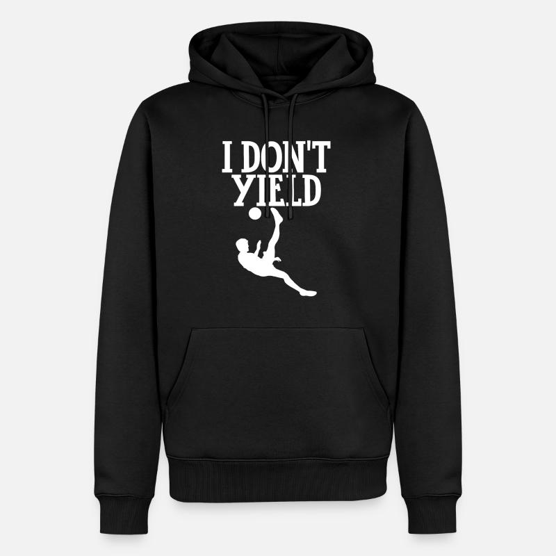 Je ne cède pas 4 - Sweat à capuche Premium bio Homme - noir