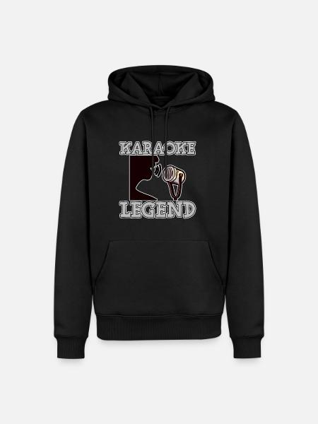 Karaoke Legend 4 - Men’s Premium Organic Hoodie - black