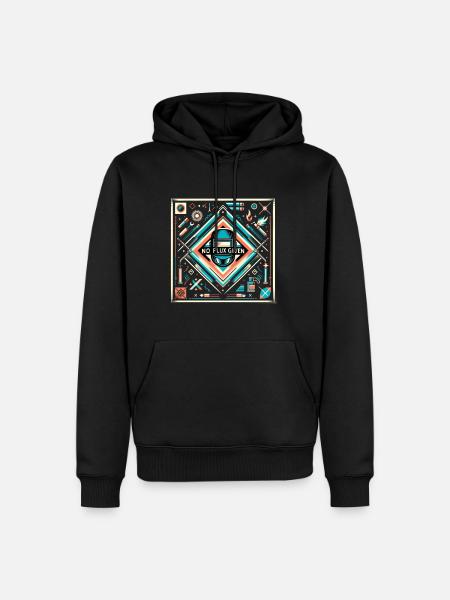 no flux given 11 - Men’s Premium Organic Hoodie - black