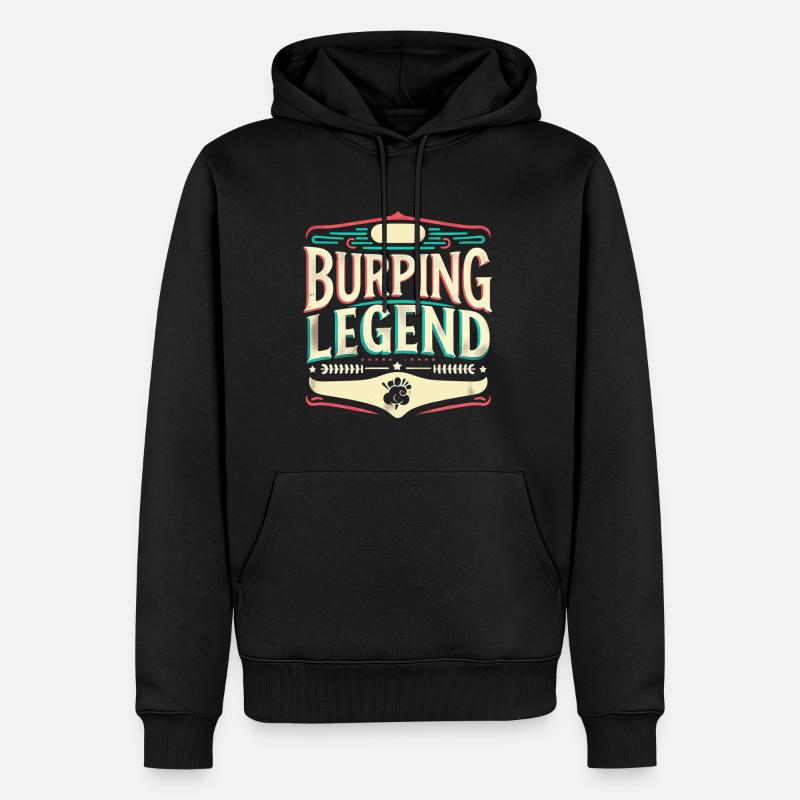 Légende du rot 13 - Sweat à capuche Premium bio Homme - noir