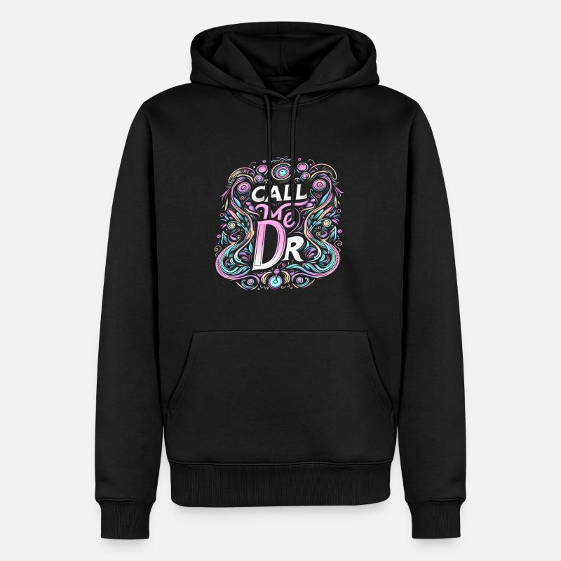 Appelez-moi Dr 36 - Sweat à capuche Premium bio Homme - noir