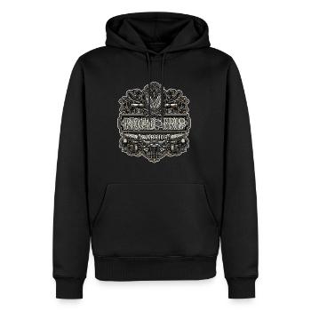 Road Trip Warrior 7 - Männer Premium Bio Hoodie - Schwarz - Vorne - Nico (187cm)