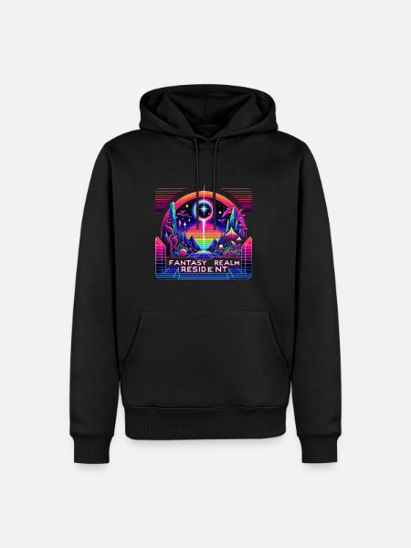 Fantasy Realm Resident 3 - Men’s Premium Organic Hoodie - black