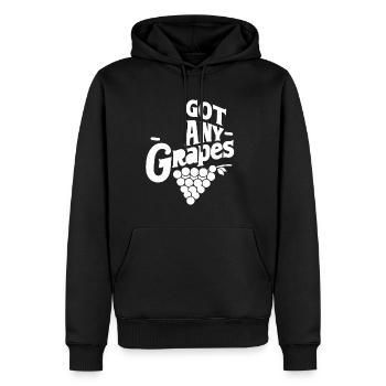 Got Any Grapes 7 - Männer Premium Bio Hoodie - Schwarz - Vorne - Nico (187cm)