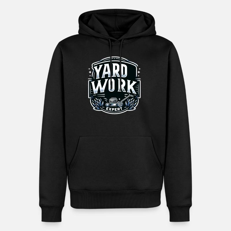 Yard Work Expert 13 - Männer Premium Bio Hoodie - Schwarz
