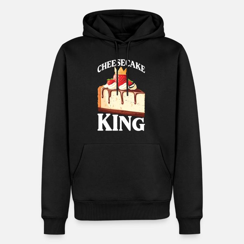 Gâteau au fromage King 13 - Sweat à capuche Premium bio Homme - noir