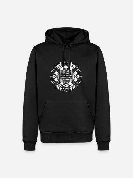 Puzzle Partners Squad 4 - Men’s Premium Organic Hoodie - black