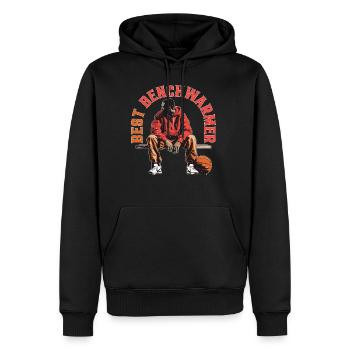Meilleur chauffe-paillasse 12 - Sweat à capuche Premium bio Homme - noir - Devant - Nico (187cm)