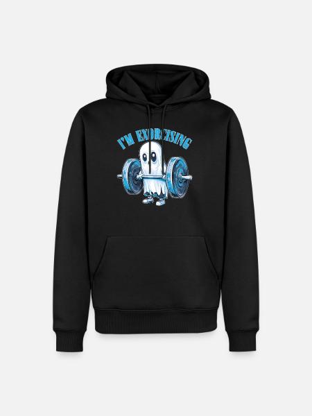 I'm Exorcising 2 - Men’s Premium Organic Hoodie - black