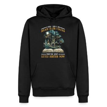 I Love Fairytales Just A Little Dirtier Now 2 - Männer Premium Bio Hoodie - Schwarz - Vorne - Nico (187cm)