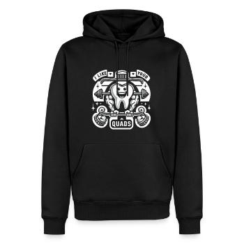 I Like Your Quads 16 - Männer Premium Bio Hoodie - Schwarz - Vorne - Nico (187cm)