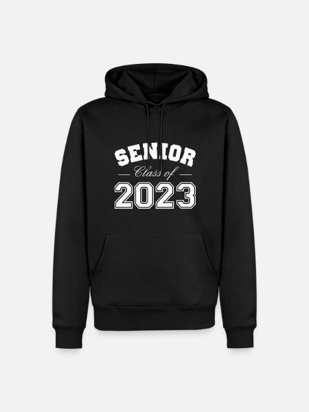 Senior Class von 2023 - Männer Premium Bio Hoodie - Schwarz