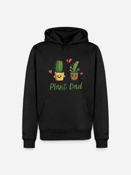 A garden lover's delight - Men’s Premium Organic Hoodie - black