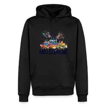 Cologne Kölle Carnaval Gebützt Kölle Alaaf Jeck Party - Sweat à capuche Premium bio Homme - noir - Devant - Nico (187cm)