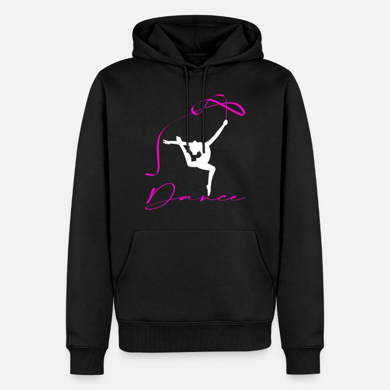 Danser - Sweat à capuche Premium bio Homme - noir