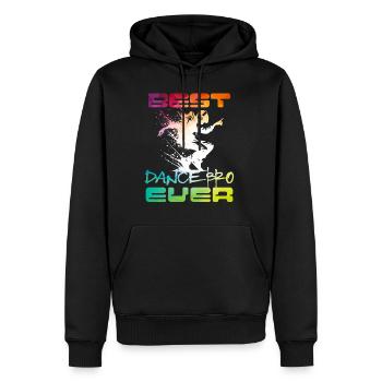 Best Dance Bro Ever Cool Dancer - Männer Premium Bio Hoodie - Schwarz - Vorne - Nico (187cm)