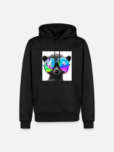 I ́m watching you - Men’s Premium Organic Hoodie - black
