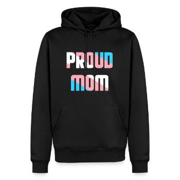 Fière maman transgenre LGBTQ CSD Idée cadeau - Sweat à capuche Premium bio Homme - noir - Devant - Nico (187cm)