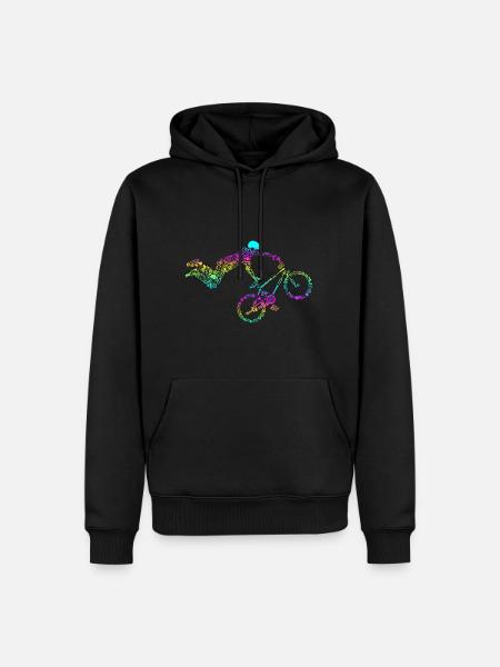 BMX - Men’s Premium Organic Hoodie - black