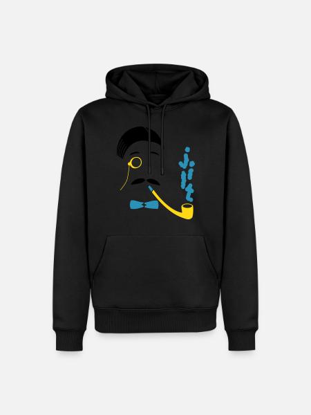 Sir Smoke-A-Lot - Men’s Premium Organic Hoodie -