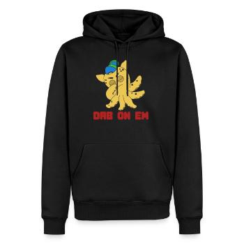 Das kleine aber entzückende Dumbo Octopus T-Shirt - Männer Premium Bio Hoodie - Schwarz - Vorne - Nico (187cm)