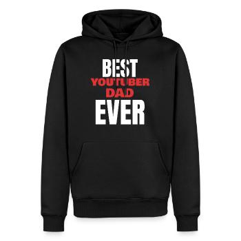 Youtube Youtuber Vlogging Vlog Far Geschenk - Männer Premium Bio Hoodie - Schwarz - Vorne - Nico (187cm)