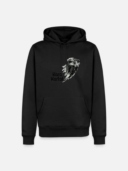 Kartal - Men’s Premium Organic Hoodie - black