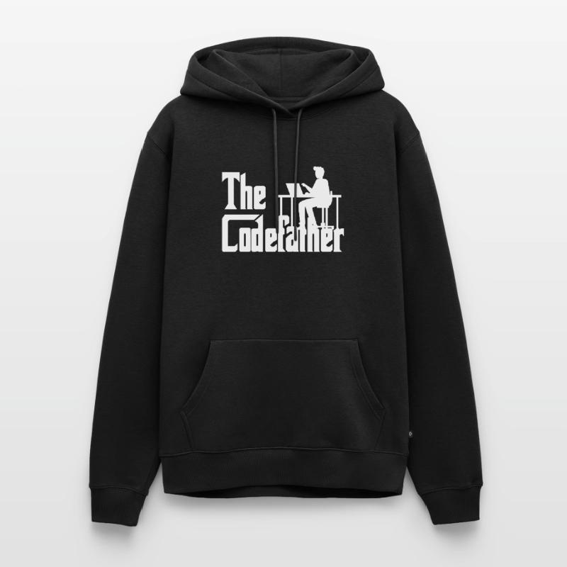 The Codefather Coding Programier Cadeau Sweat à capuche Premium bio Homme
