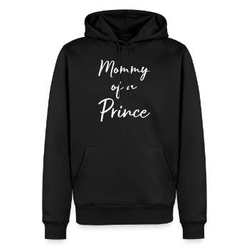Maman d'un cadeau de fête des mères pour la fête des mères - Sweat à capuche Premium bio Homme - noir - Devant - Nico (187cm)