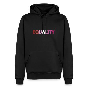 Equality LGBTQ Pride Month gay lesbian - Männer Premium Bio Hoodie - Schwarz - Vorne - Nico (187cm)