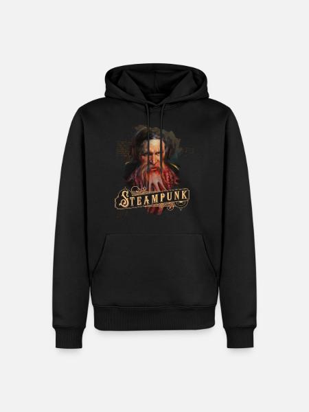 Steampunk Cthulhu - Men’s Premium Organic Hoodie - black