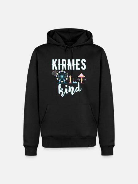 Kirmeskind Jahrmarkt Rummel Volksfest Schausteller - Männer Premium Bio Hoodie - Schwarz