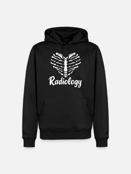 Radiology X-ray Technician X-ray Assistant Wheel - Men’s Premium Organic Hoodie - black