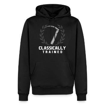 Classically Trained Anesthetists Laryngoscope - Männer Premium Bio Hoodie - Schwarz - Vorne - Nico (187cm)