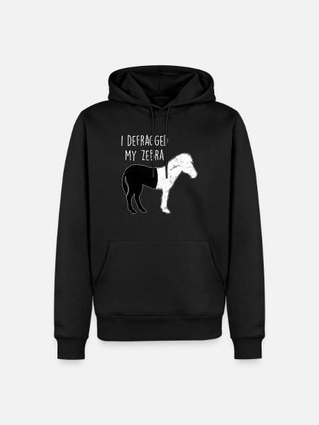 Computer Scientist Programmer Fun Joke - Men’s Premium Organic Hoodie - black