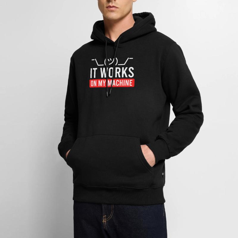 Coder Proverbe Logiciel Testeur Debugging Informatique Sweat à capuche Premium bio Homme