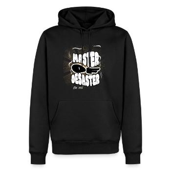 Master of Desaster - Männer Premium Bio Hoodie - Schwarz - Vorne - Nico (187cm)