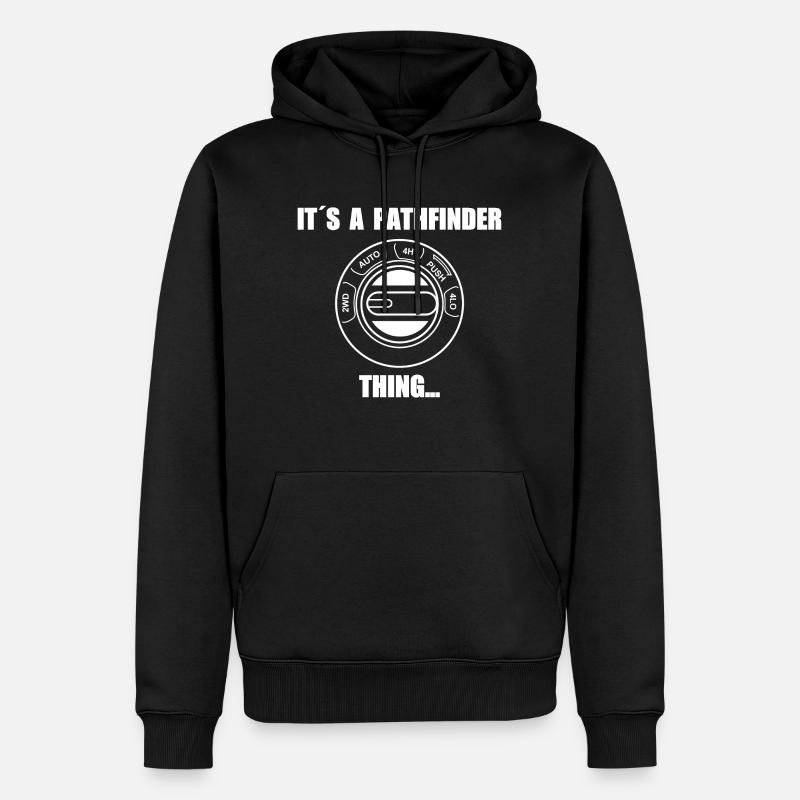 Its a Pathfinder thing - Men’s Premium Organic Hoodie - black