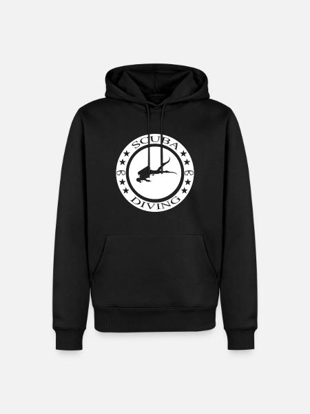 Scuba Diving - Männer Premium Bio Hoodie - Schwarz