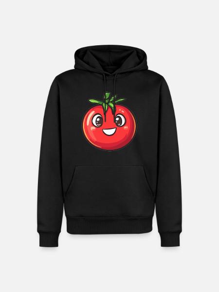 Happy tomato - Men’s Premium Organic Hoodie - black