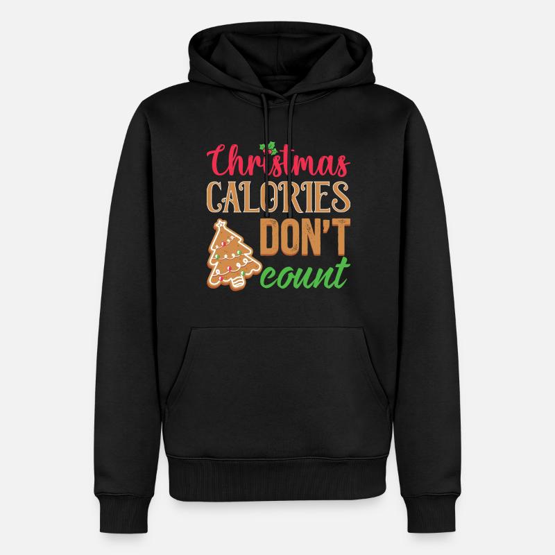 Cadeaux de Noël Noël - Sweat à capuche Premium bio Homme - noir