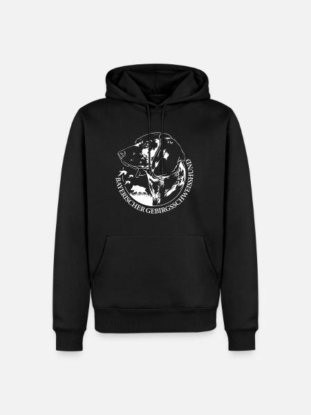BAYERISCHER GEBIRGSSCHWEIßHUND Jagdhunde Wilsigns - Männer Premium Bio Hoodie - Schwarz