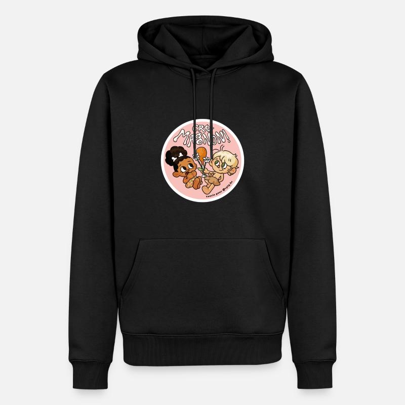 Trop mignon CPiG - Sweat à capuche Premium bio Homme - noir