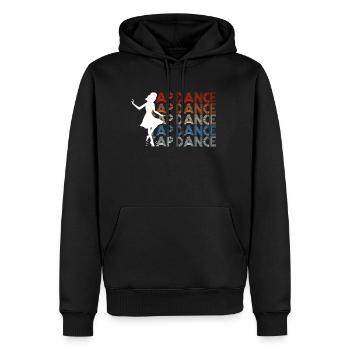 Tap Dance Stepptanz Geschenk - Männer Premium Bio Hoodie - Schwarz - Vorne - Nico (187cm)